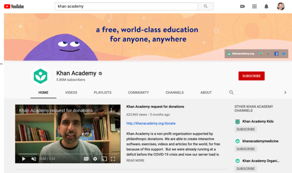 how to set up a youtube channel for a classroom
